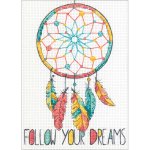 (image for) Mini Dreamcatcher Counted Cross Stitch Kit
